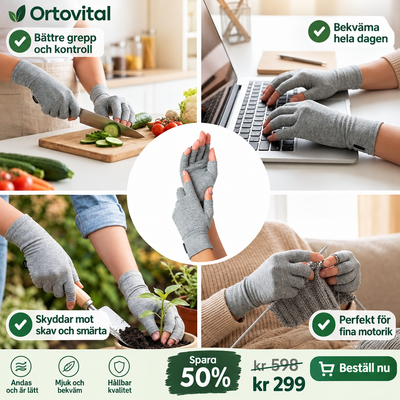 Ortovital Handskar Bambu