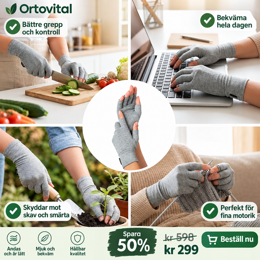 Ortovital Handskar Bambu