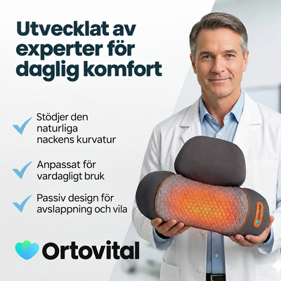 Ortovital Nackkudde 3-i-1