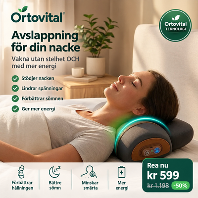 Ortovital Nackkudde 3-i-1