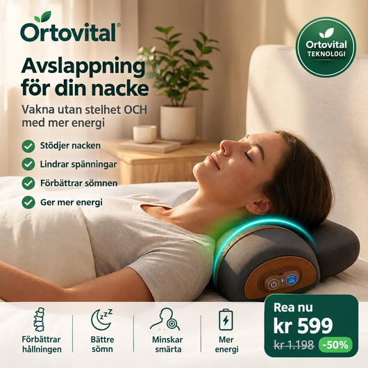 Ortovital Nackkudde 3-i-1