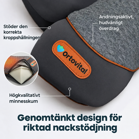 Ortovital Nackkudde 3-i-1